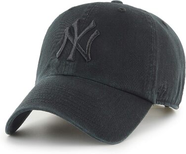 Кепка New Era MLB New York Yankees Clean Up, чорна, унісекс, регульована, оригінальна