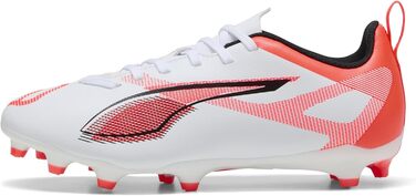 Дитячі футбольні бутси PUMA Ultra 5 Play FG/AG Jr. 37.5 EU (Білий/Чорний/Червоний)