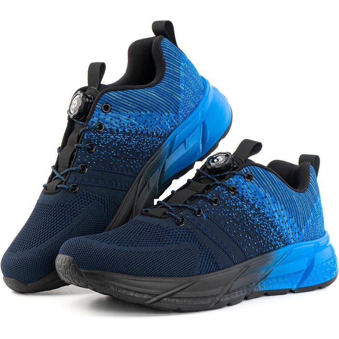 Кросівки Hitmars для чоловіків та жінок: спортивні, для бігу, повсякденні, легкі, дихаючі, чорні та сині, розміри 36-47