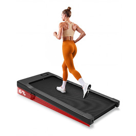 Бігова доріжка Superun Walking Pad з нахилом 6%, для дому, з додатком, до 136 кг, чорна. Швидкість до 12 км/год
