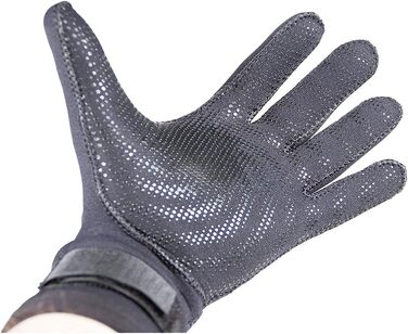 Рукавички для дайвінгу NeoSport Premium Neopren 5 мм, п'ятипалі, чорні