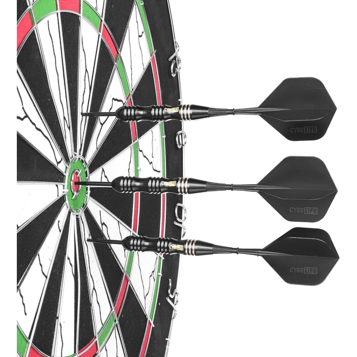 Дарти CyeeLife 26 г, сталеві стріли з кейсом та аксесуарами для дартсу