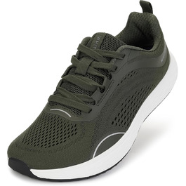 Чоловічі бігові кросівки WHITIN Zero Drop з широкою передньою частиною, розмір 41.5 EU, колір зелений