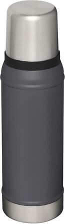 Термос Stanley Classic Legendary 750 мл, нержавіюча сталь, зберігає тепло/холод 20 годин, BPA-free, для напоїв, чорний