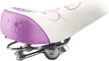 Дитячий велосипедний сидіння AVASTA для дівчаток та хлопчиків, водонепроникне, широке, м'яке, з подвійним амортизатором, підходить для велосипедів 12-20 дюймів, гірських та шосейних, м'ятно-зелений (фіолетовий)