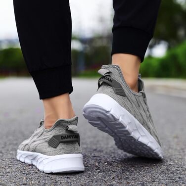 Чоловічі кросівки для бігу, занять спортом та прогулянок. Легкі літні кросівки для залу та вулиці. Розміри 39-49, сірий колір.