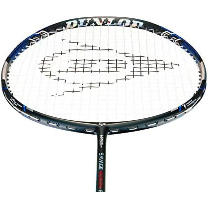 Бадмінтонна ракетка Dunlop Nanoblade Savage Woven Lite для просунутих гравців, легка тур модель