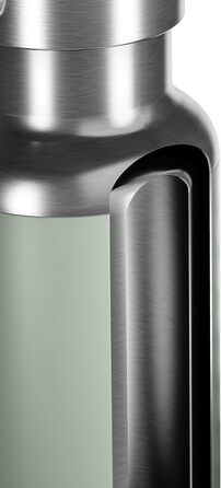 Термобутилка Dometic 660 мл з нержавіючої сталі, подвійна ізоляція, термос, зелена, підходить для посудомийної машини