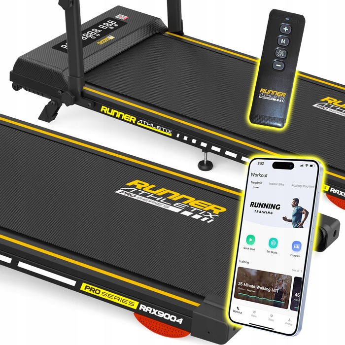 Електрична бігова доріжка Runner Athletix RAX9004, до 120 кг
