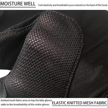 Рукавички для фітнесу eerkKing: дихаючі спортивні рукавички для занять у фітнес-клубі, їзди на велосипеді, йоги та танців (S, гелеві вставки, чорний)