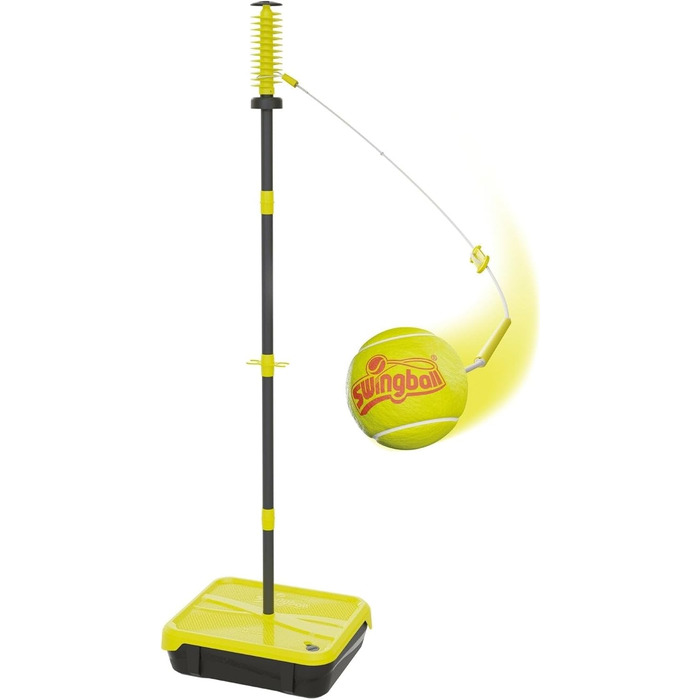 Swingball PRO-Set: ігровий набір для всіх поверхонь, від 6 років, справжній тенісний м'яч та 2 ракетки, регульована висота до 1,8 м
