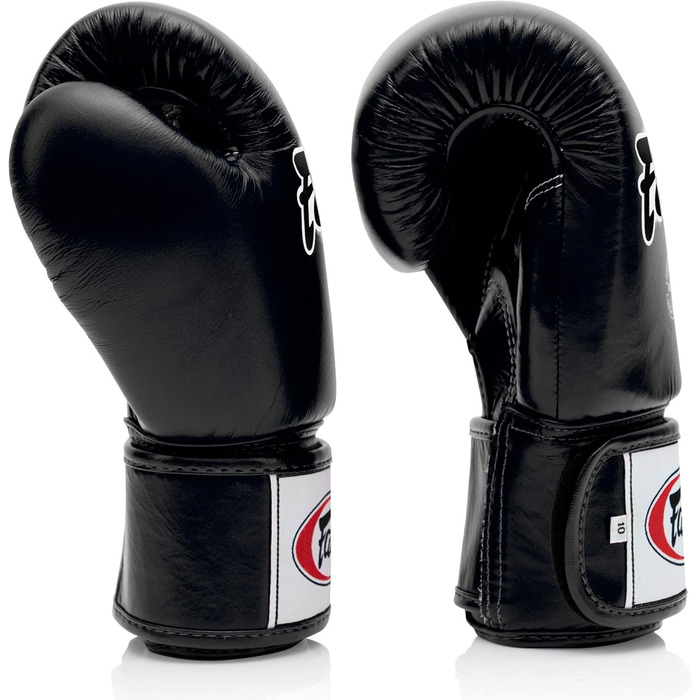 Fairtex BGV1 боксерські рукавички для Муай Тай, MMA, чорні, дитячі, 4 унції, легкі, ударопоглинаючі