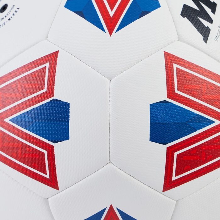 М'яч футбольний Mitre Training FA Cup - тренувальний, міцний, білий/синій/червоний
