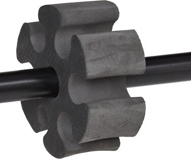 М'яка сітка для бадмінтону Relaxdays з регулюванням висоти до 225 см, з підставкою, чорно-синя