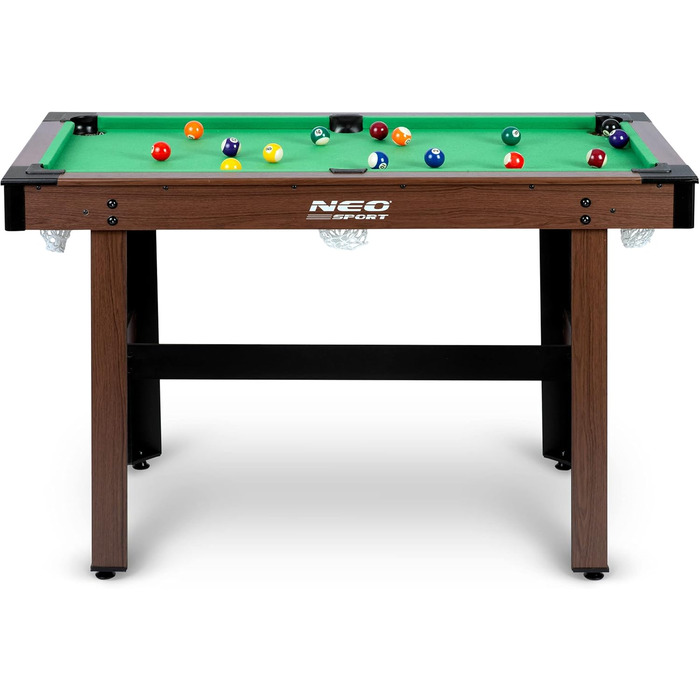 Більярдний стіл Neo-Sport 4 фути 122x61x76 см, ігровий набір