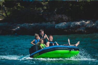 Чоловічий рятувальний неопреновий жилет Jobe 50N для водних видів спорту, вейкбордингу, водних лиж, чорний/синій