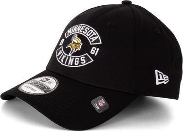 Кепка New Era 9FORTY Limited Edition (Minnesota Vikings, чорний) – оригінальна бейсболка MLB, NBA, NFL