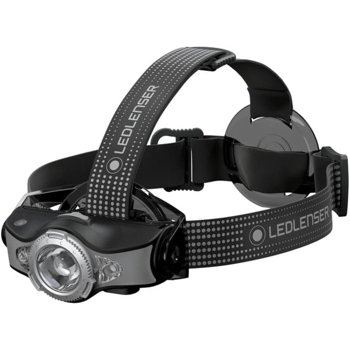 Ліхтар налобний Ledlenser MH11, 1000 люмен, регульоване світло, з акумулятором, чорний/сірий