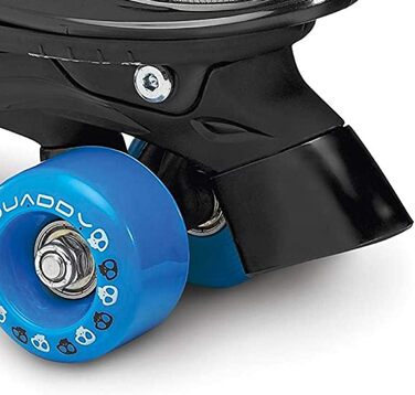 Роликові ковзани Roces Kinder Quaddy для хлопчиків, регульовані розміри 30-33, чорно-синій