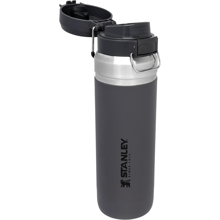 Термос-бутилка Stanley Quick Flip з нержавіючої сталі, 7+ годин холодна, BPA-free, герметична, для води, посудомийна, з кришкою-заскочкою