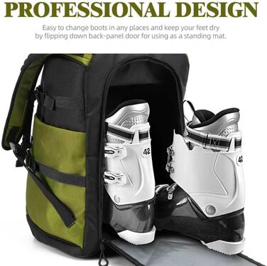 Чохол для лижних/сноубордистських черевиків та скейтборду TurnWay, зелений