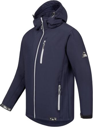 Чоловіча куртка Softshell Rock Creek Outdoor H-168, темно-синя, розмір XL
