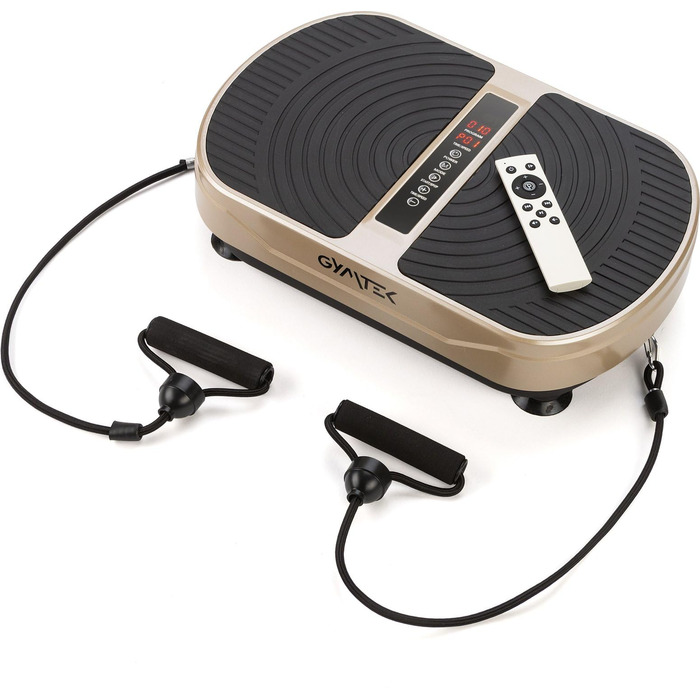 Платформа вібраційна Gymtek Gold XP300 для дому – 99 рівнів, 5 програм, Touchscreen. Для схуднення, спалювання жиру та нарощування м'язів.