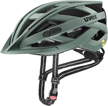 Велошолом Uvex City i-vo MIPS, унісекс, мохово-зелений, 52-57 см, знімна підкладка