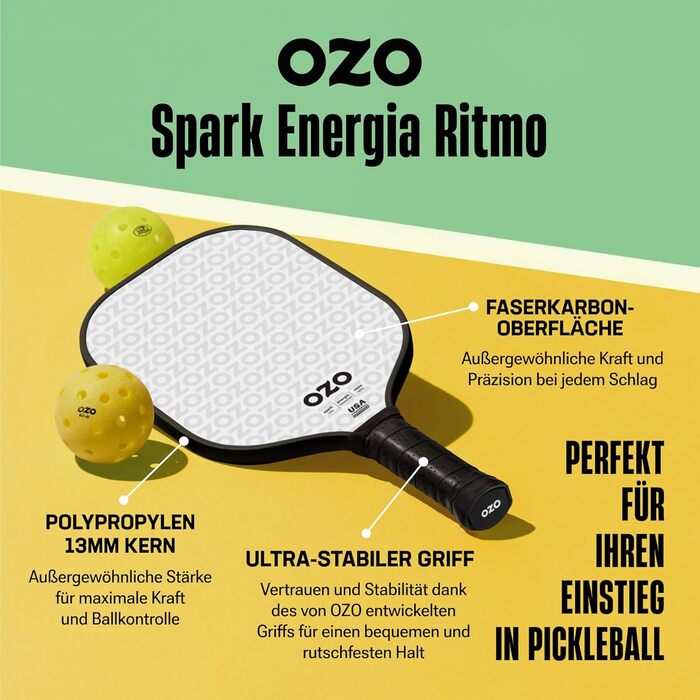 OZO ракетка для піклболу Power Blue для початківців
