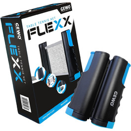 Сітка для настільного тенісу GEWO FleXX, універсальна, регульована, антиковзкі затискачі, висувна до 2 м, для столів товщиною до 5 см, висота 15,25 см
