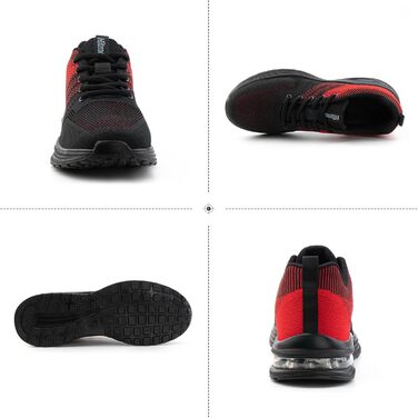 Кросівки для бігу Hitmars - спортивні, дихаючі, для чоловіків та жінок, для фітнесу, джогінгу, аутдору. Розміри EU 36-48. Кольори: чорний, сірий, блакитний, червоний.