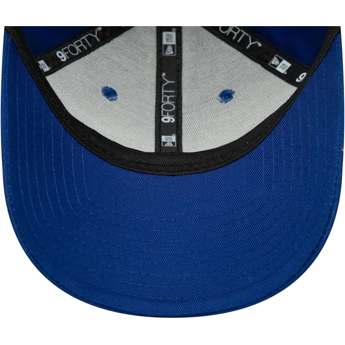 Кепка New Era 9Forty з регульованим розміром, кепка-бейсболка з вигнутим козирком, логотип команди, серія A, Прем'єр-ліга, універсальний розмір, Chelsea FC, блакитна