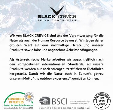 Набір сумок для лиж Black Crevice: лижний чохол 190 см і сумка для черевиків, міцний 600D/PVC, з плечовим ременем, чорний/сріблястий