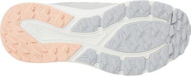 Жіночі кросівки Skechers Switch Back Cascades (35.5 EU, сірий синтетичний текстиль, кораловий декор)