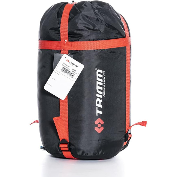 Спальний мішок Trimm Balance Mumienschlafsack -25°C для кемпінгу, зимовий, сертифікат EN 13537, синій