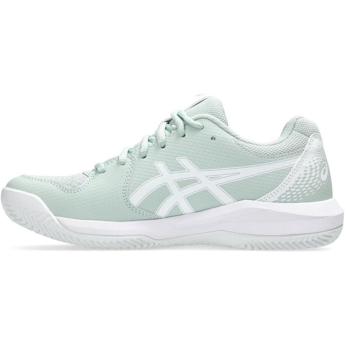 Жіночі тенісні кросівки ASICS Dedicate 8 Clay - блакитний, жовтий (37 EU)