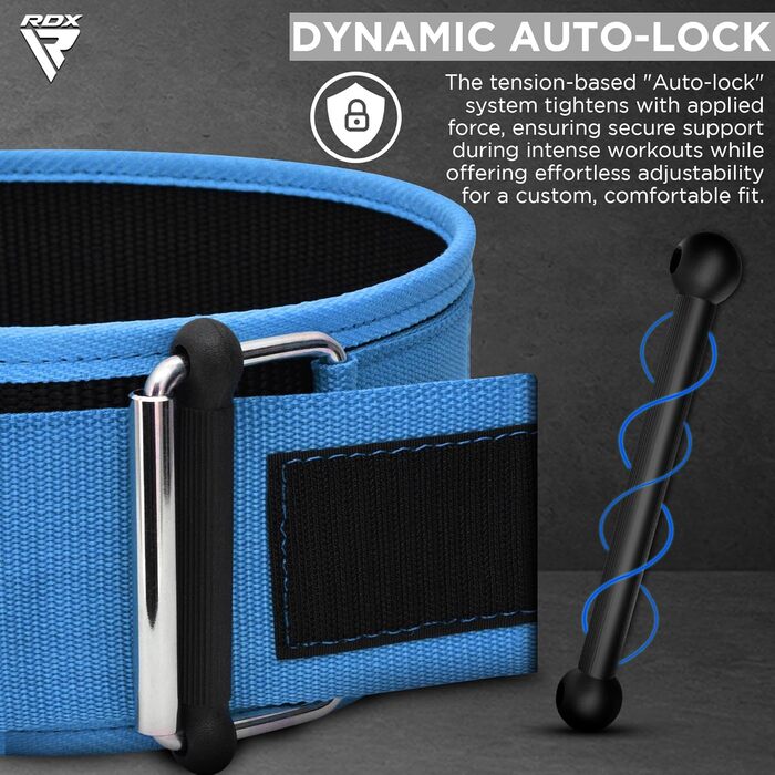 П/я пояс для важкої атлетики RDX 4