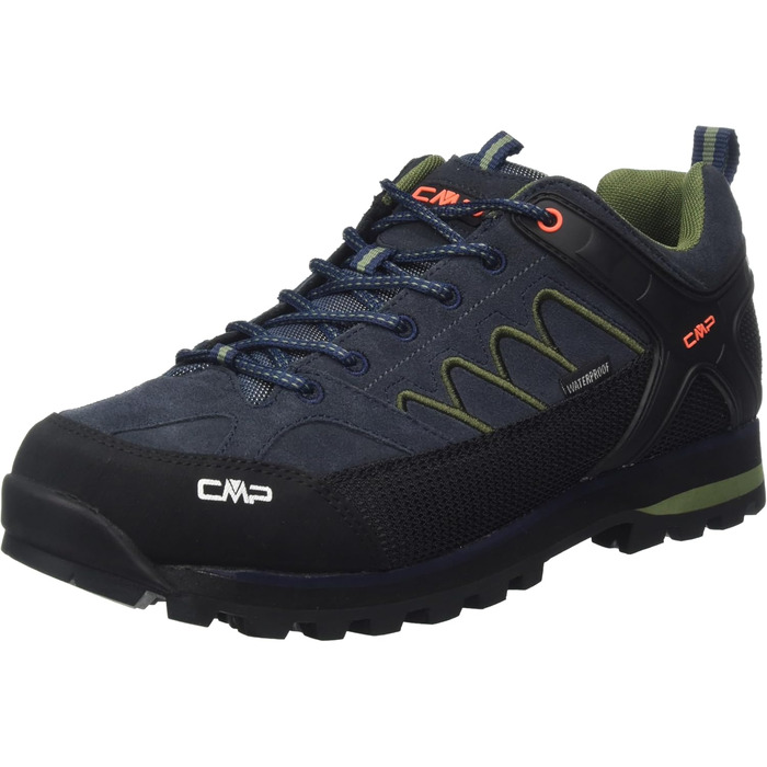 Чоловічі трекінгові черевики CMP Moon Low Wp, синій, розмір 44 EU
