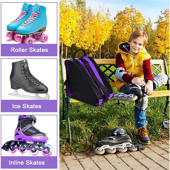 Сумка для ковзанів Tasche: для фігурного катання, хокею, лиж. З регульованим ременем. Для чоловіків та жінок.