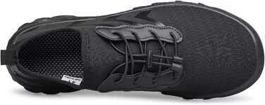 Чоловічі та жіночі аквашузи для плавання та відпочинку на пляжі. Швидковисихаючі, підошва для босої ноги, чорний колір, 40 EU