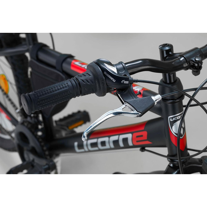 Гірський велосипед Licorne Bike Guide Premium 24 дюйми, 21 швидкість, для дівчат, хлопців, чоловіків і жінок