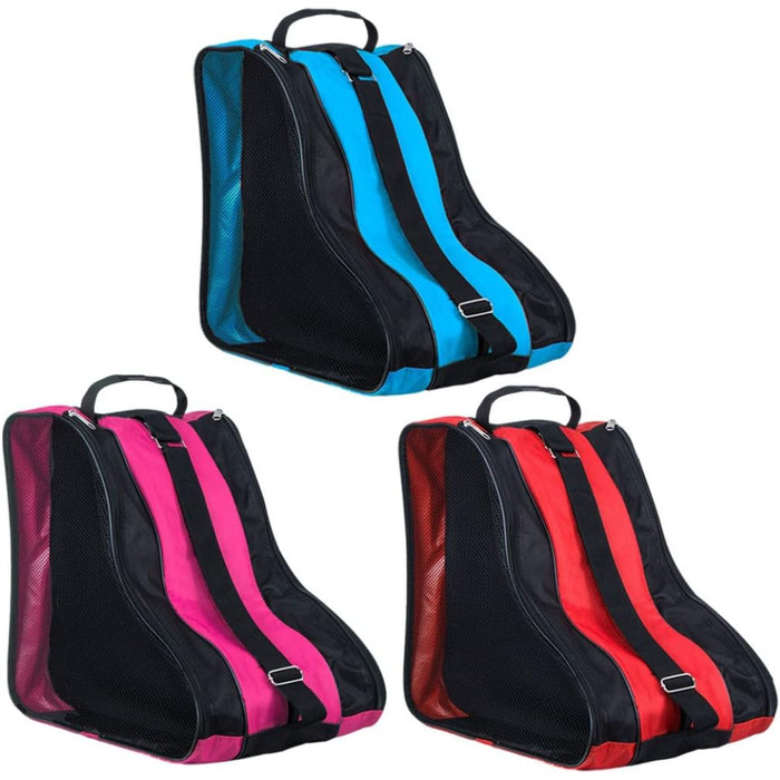 Сумка для роликів з Oxford тканини, міцна, для дорослих та дітей (червона)