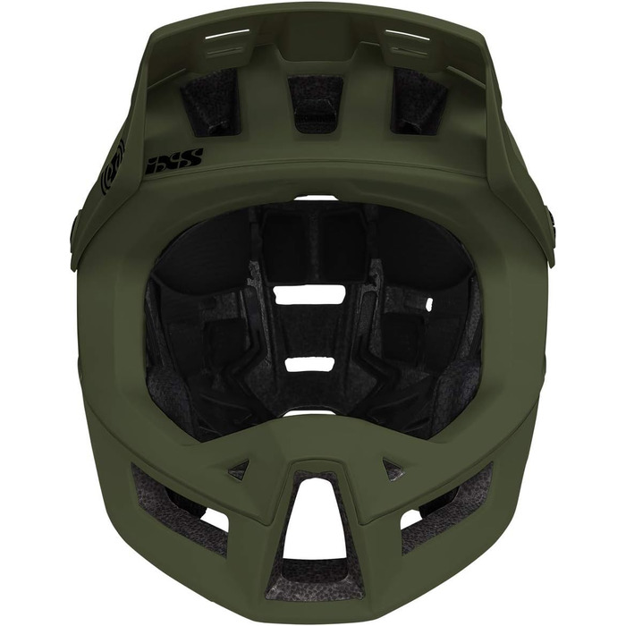 Велошолом IXS Trigger FF MIPS для ендуро, оливковий, розмір XS (49-54 см)