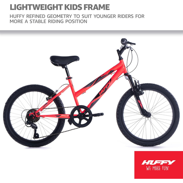 Дитячий гірський велосипед Huffy Stone Mountain 20 дюймів, рожевий, для дівчаток