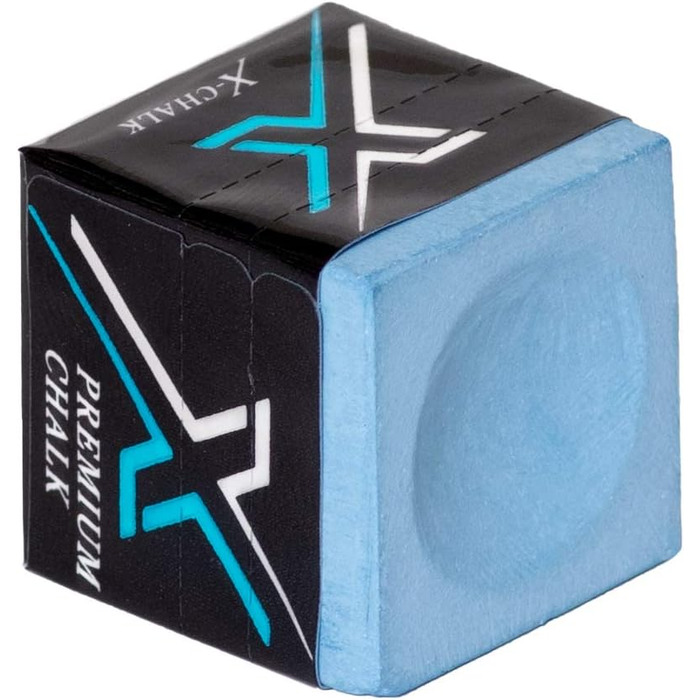 Більярдна крейда Exceed X-Chalk, синя, 1 шт.