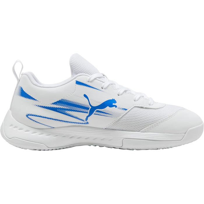 Дитячі унісекс кросівки PUMA Varion Li Jr для залу (білі/сині), розмір 34 EU