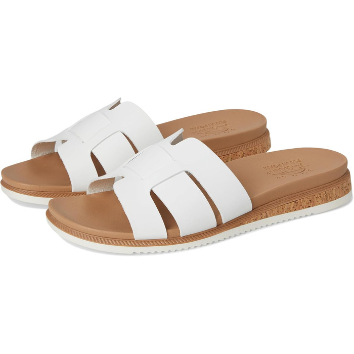 Жіночі сандалії Skechers Desert Kiss – низький профіль, білий колір, модель Opulenter Garten