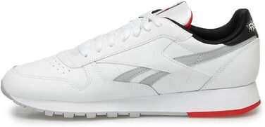 Кросівки Reebok Classic Leather Unisex, біло-чорно-червоні (36 EU)