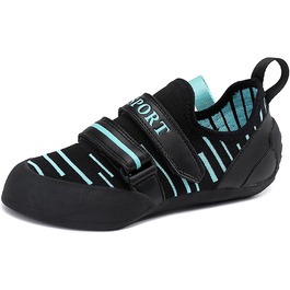 Жіночі скельні туфлі низького об'єму для фітнесу та спорту, професійні для боулдерингу, 39 EU, Black Moon