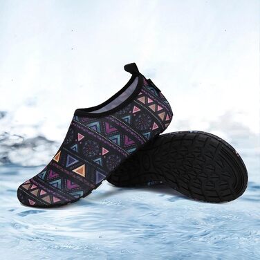 Шкарпетки для плавання SAGUARO Unisex, швидковисихаючі, для чоловіків та жінок, розмір 36-47 (EU 38/39), колір: фіолетовий